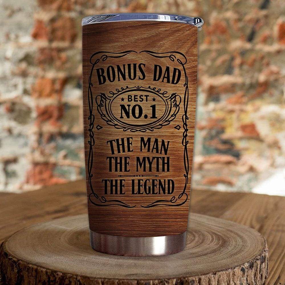 Bonus Dad Tumbler Best No.1 The Man The Myth The Legend