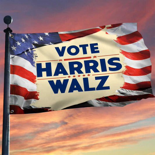 Vote Harris Walz Flag President 2024 Harris Walz Merch Patriot Flag Gifts For Democrat