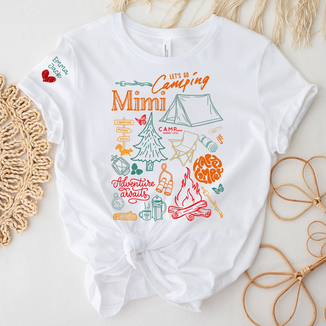 Mimi's Adventure Tee | Camping Grandma Outdoor Exploration Shirt