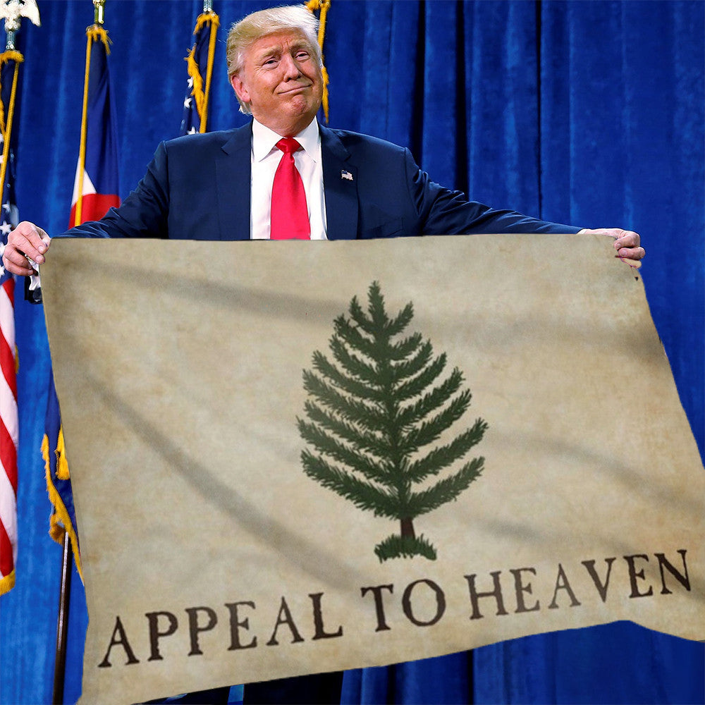 An Appeal To Heaven Flag George Washington Vintage Flag Patriotic Home Decor