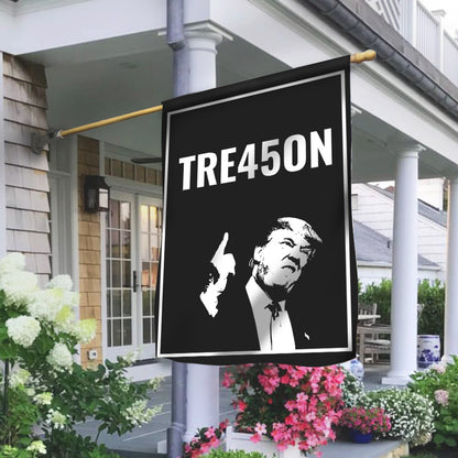 Treason Trump Tre45on Flag Anti Trump Flag Merchandise Vote Democrats