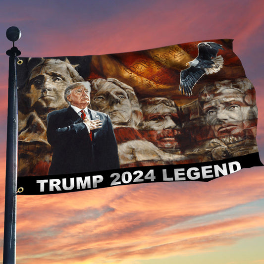 Trump Shooting Flag Trump 2024 Legend Flag 2024 Republican Merchandise Trump Trend Flag