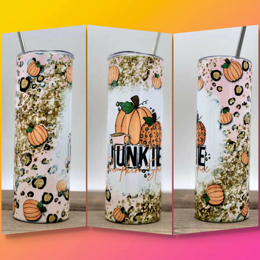 Halloween Skinny Tumbler Junkie Pumpkin Spice