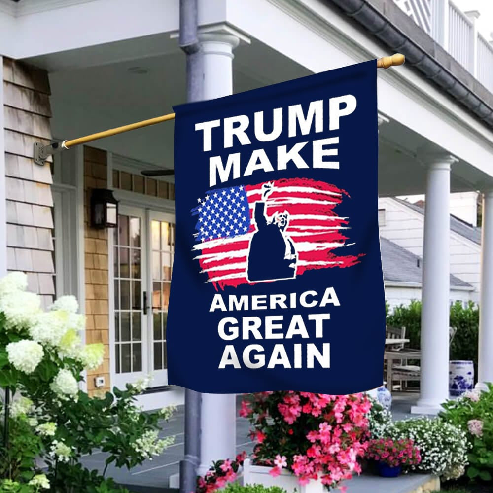 Trump Make America Great Again Flag Donald Trump Shooter Maga Flag Patriotic Decor