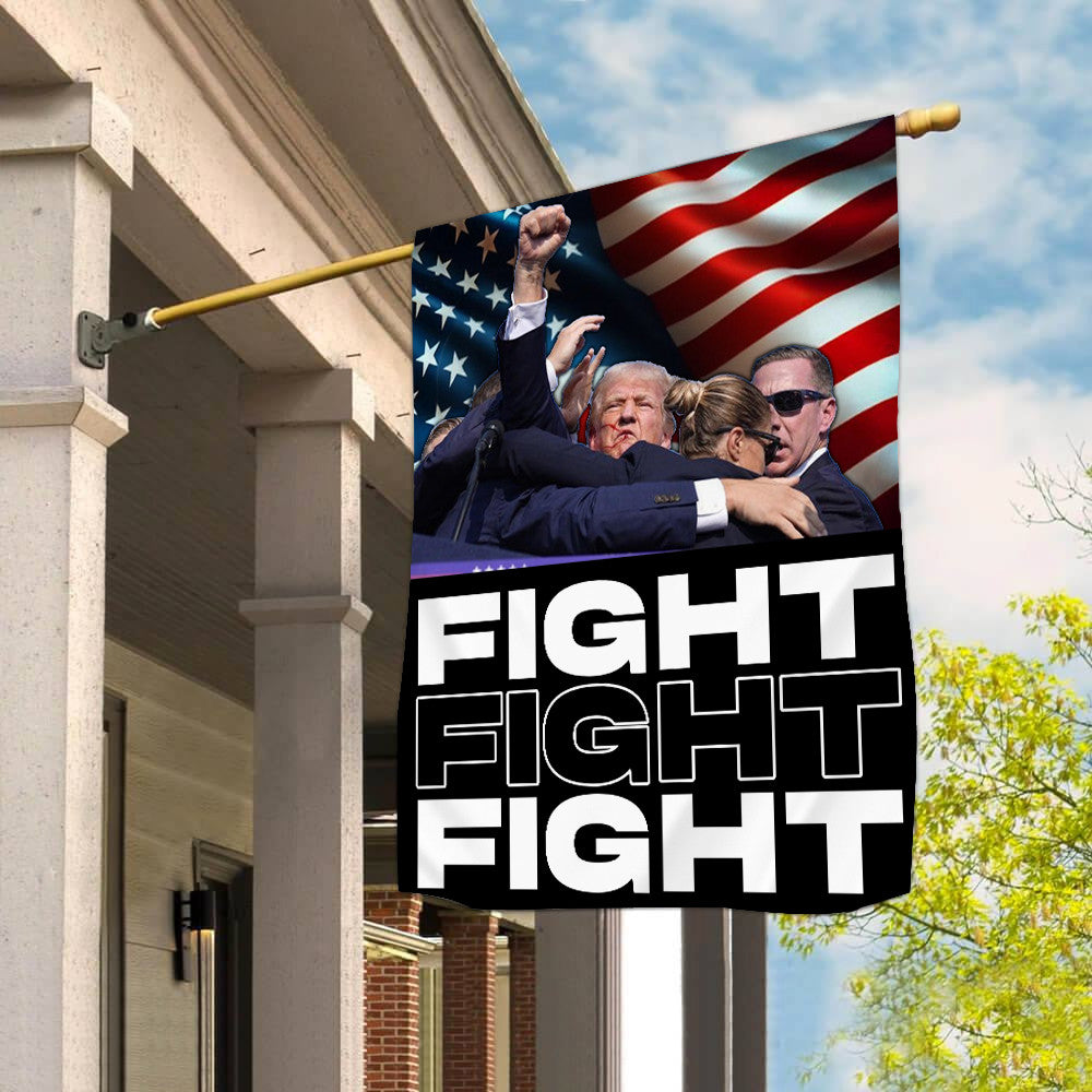 Trump Shooter Fight Flag President Trump Rally Shooting Flag Republicans Gifts