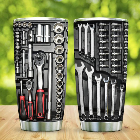 Mechanic Tools Box Stainless Steel Tumbler