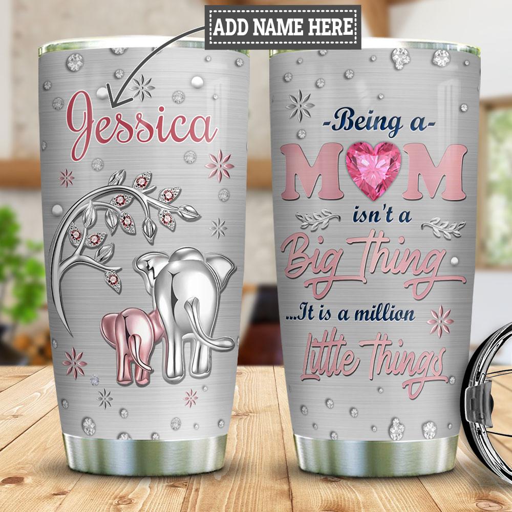 Personalized Mom Tumbler Being A Mom Isnt A Big Thing