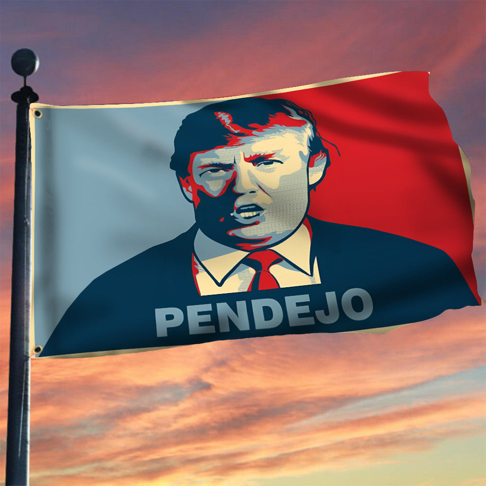 Anti Trump Pendejo Flag Not My President Hates Trump Flag Home Decor