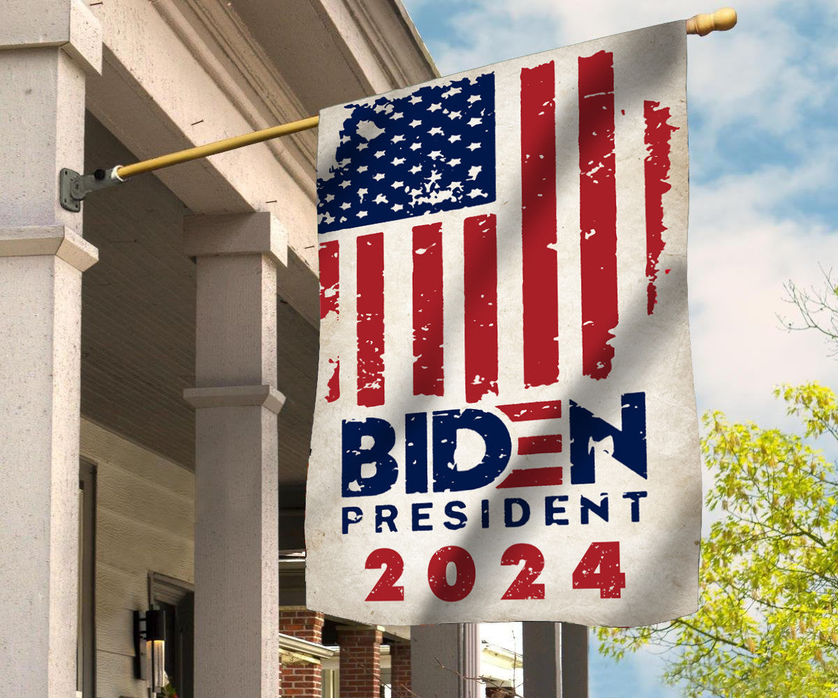 Biden For President 2024 Flag Vote Joe Biden 2024 Campaign Merchandise Political Flag