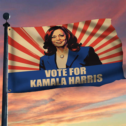 Vote For Kamala Harris Flag 2024 President Kamala Flag Gifts For Democrats