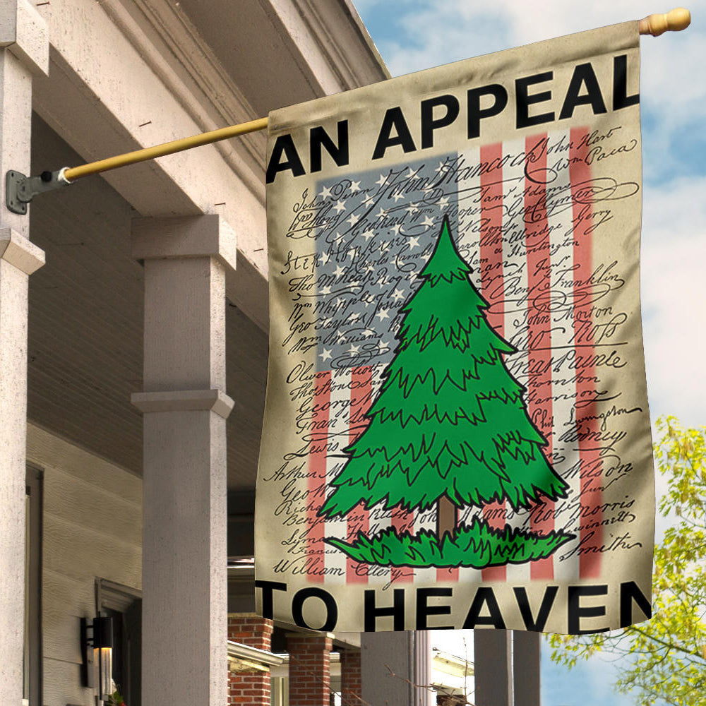 An Appeal to Heaven Flag Dutch Sheets Pine Tree Flag Honor History American Revolution