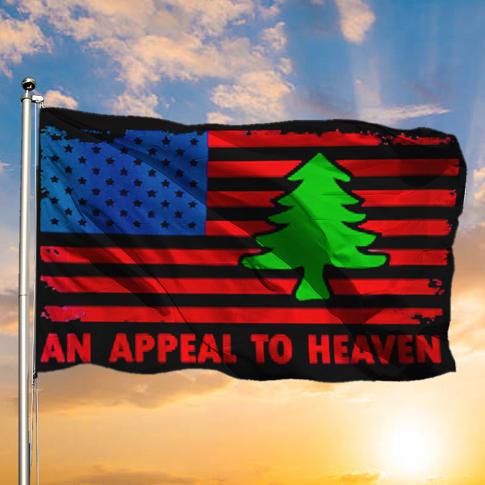 An Appeal To Heaven Flag For Sale Pine Tree American Flag Made In USA Home Decor