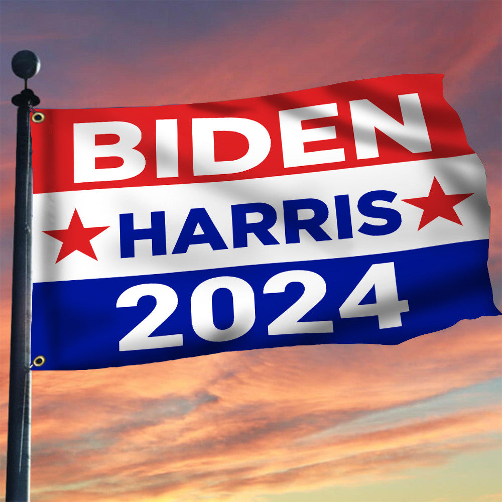 Biden Harris 2024 Flag Vote For Joe Biden 2024 Presidential Election Merchandise