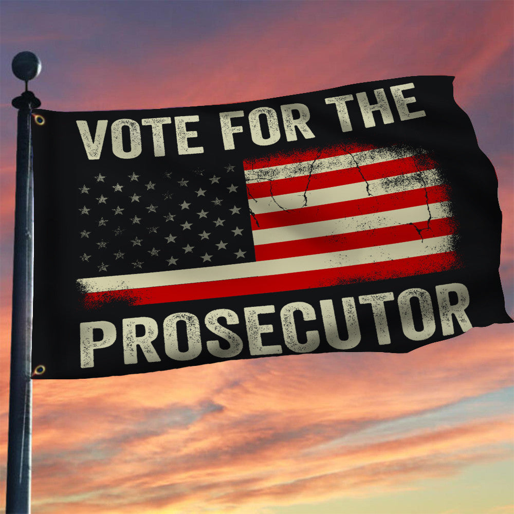 Vote For The Prosecutor Flag Kamala Harris 24 President Elect Flag Democrat Merch