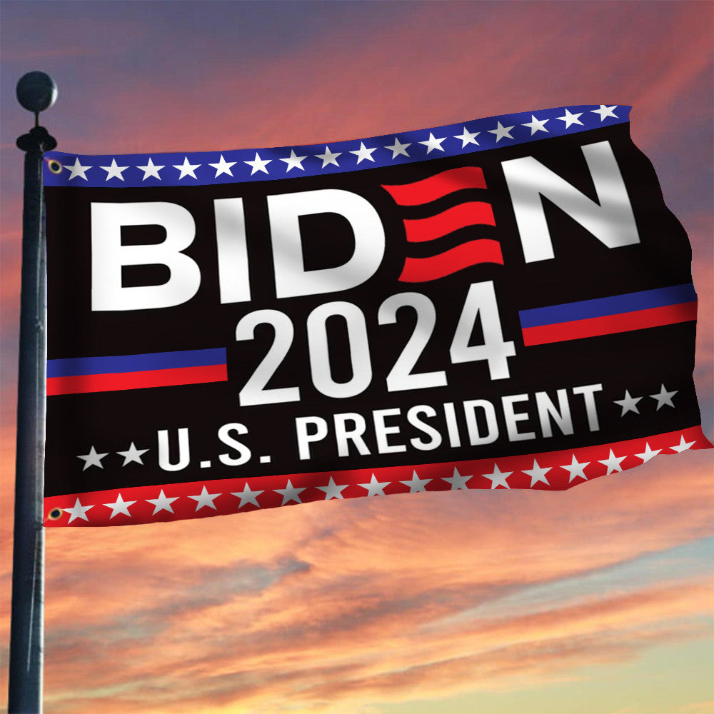 Biden 2024 US President Flag Support Joe Biden Campaign Political Flags