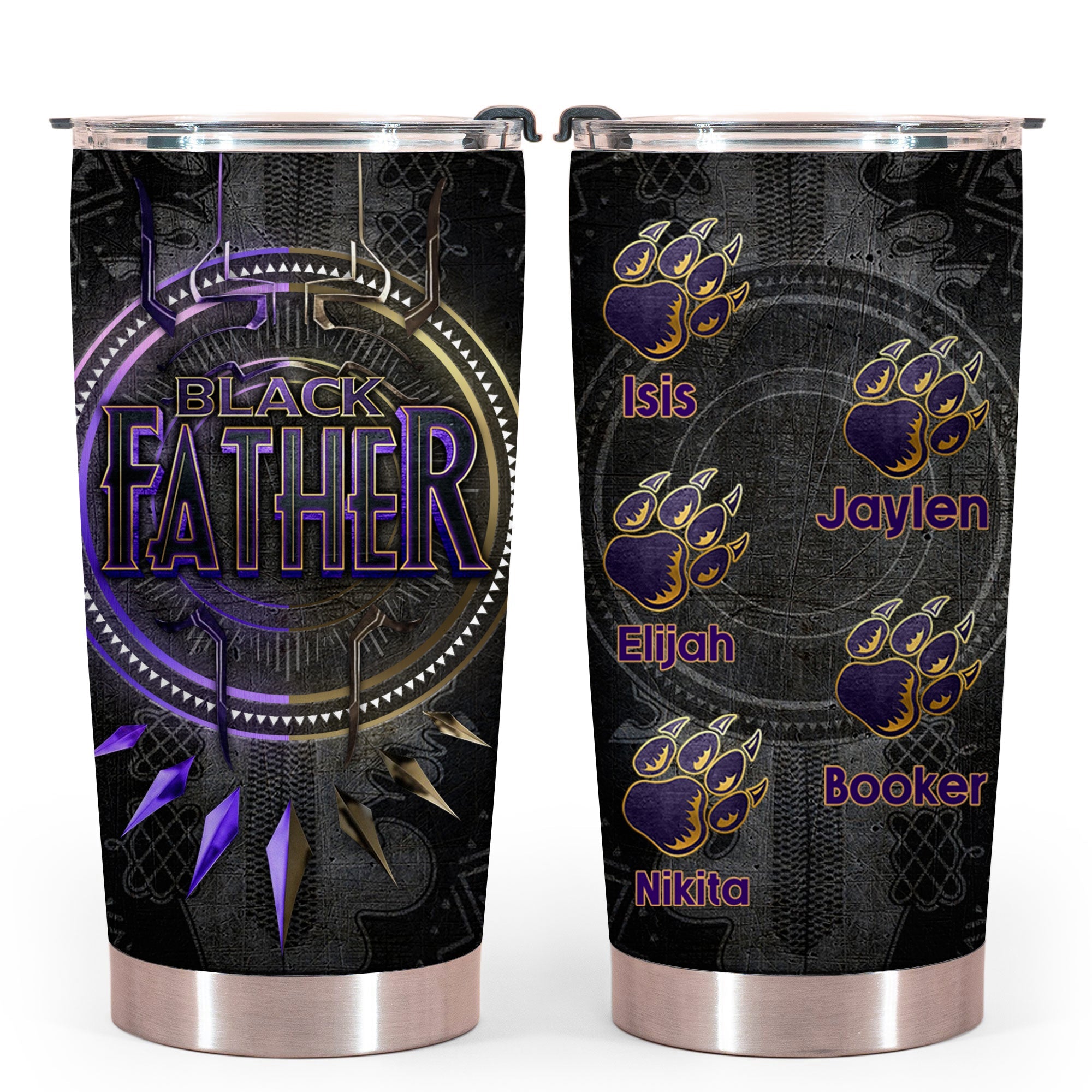 Custom Name Dad Tumbler Gifts For Dad