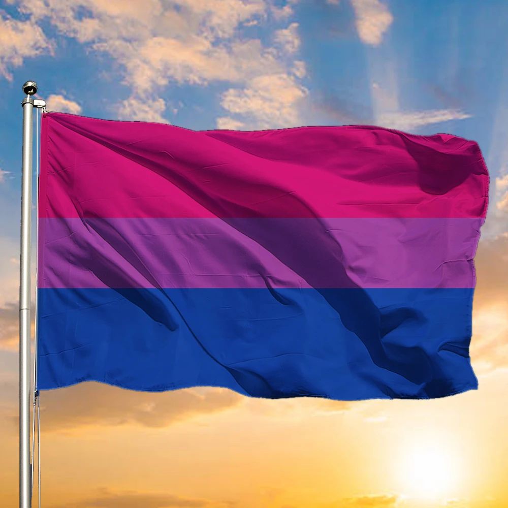 Bisexual Flag Bi Flag LGBT Bisexual Pride Flag For Decorating Gift Bi Curious