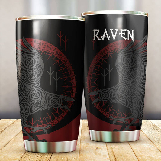 Viking Raven Tumbler