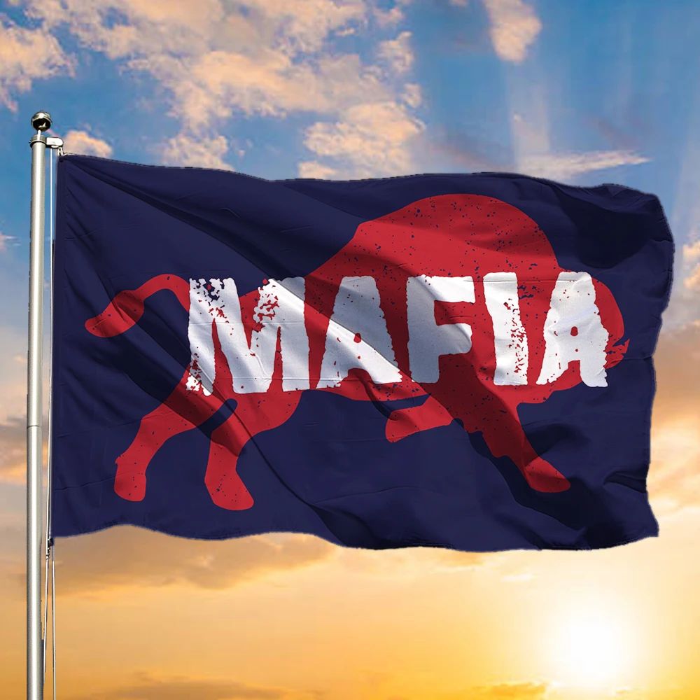 Bills Mafia Flag Buffalo Bills Support Flag For Fan