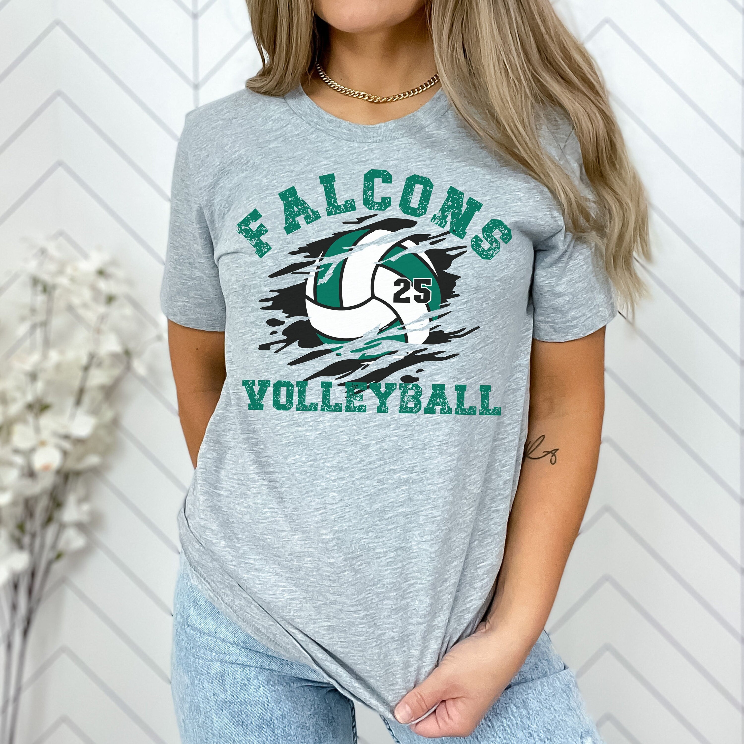 Personalized Volleyball Mom Shirt, Volleyball Name Shirt, Custom Volleyball Team Shirt, Volleyball Team Gift