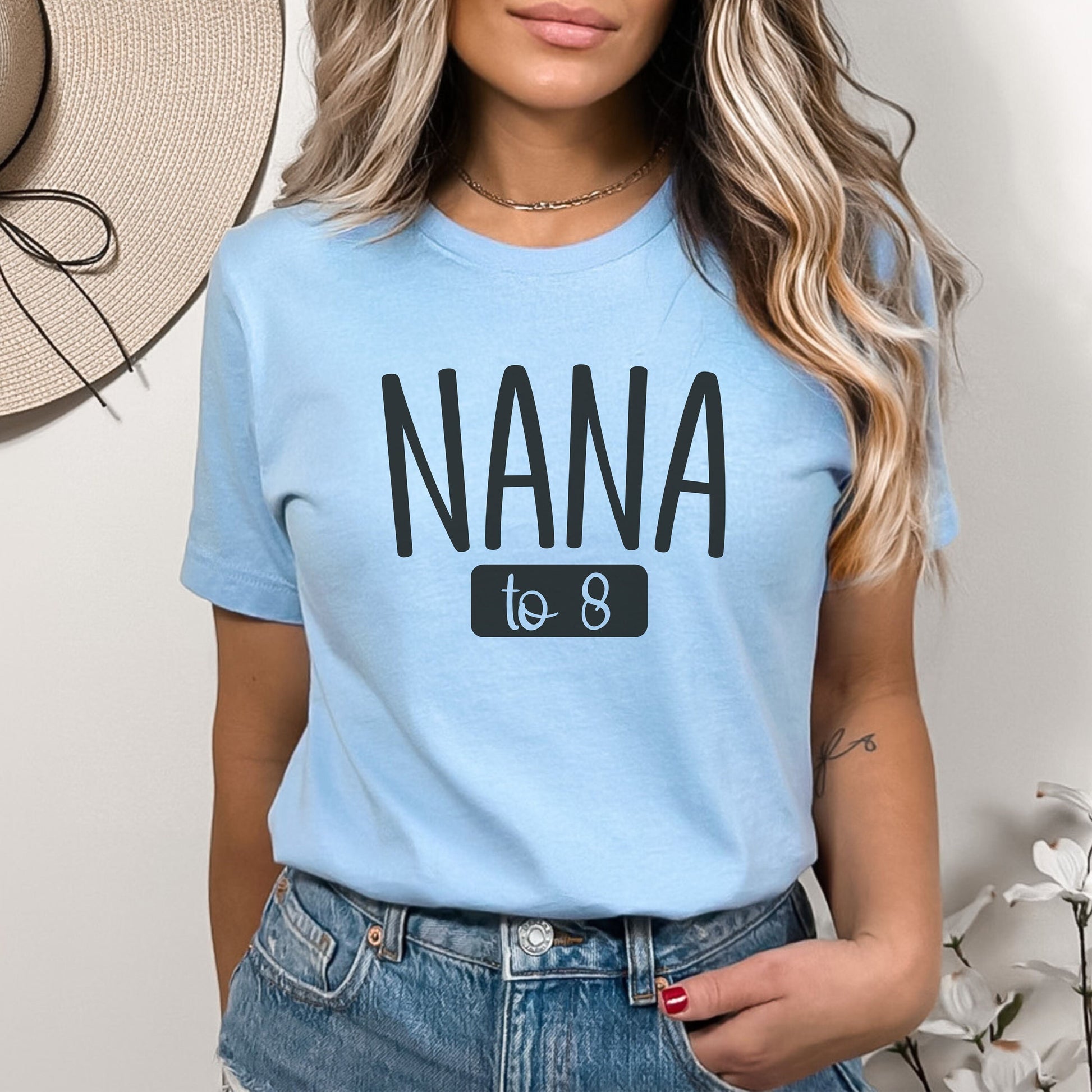 Custom Nana Shirt, New Nana Gift, Nana Birthday Gift, Personalized Nana Shirt, Mother's Day Gift, Proud Nana Shirt