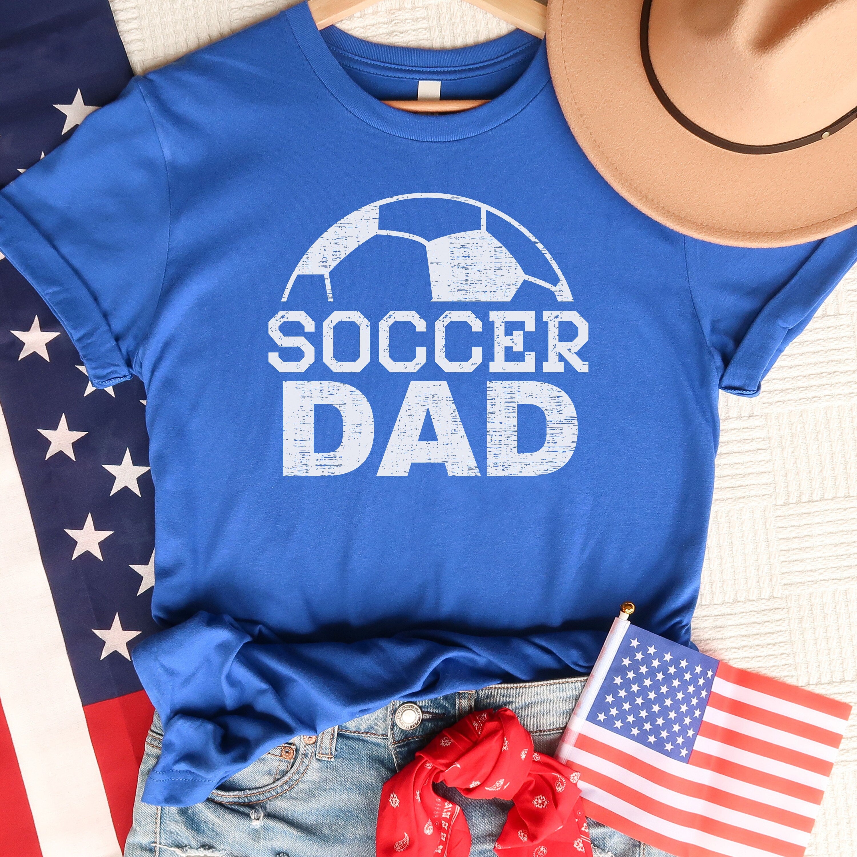 Dad Soccer Shirt, Soccer Fan Shirt, Soccer Gift, Proud Soccer Dad, Soccer Dad T Shirt, Soccer Coach Shirt, Sports Dad Shirt