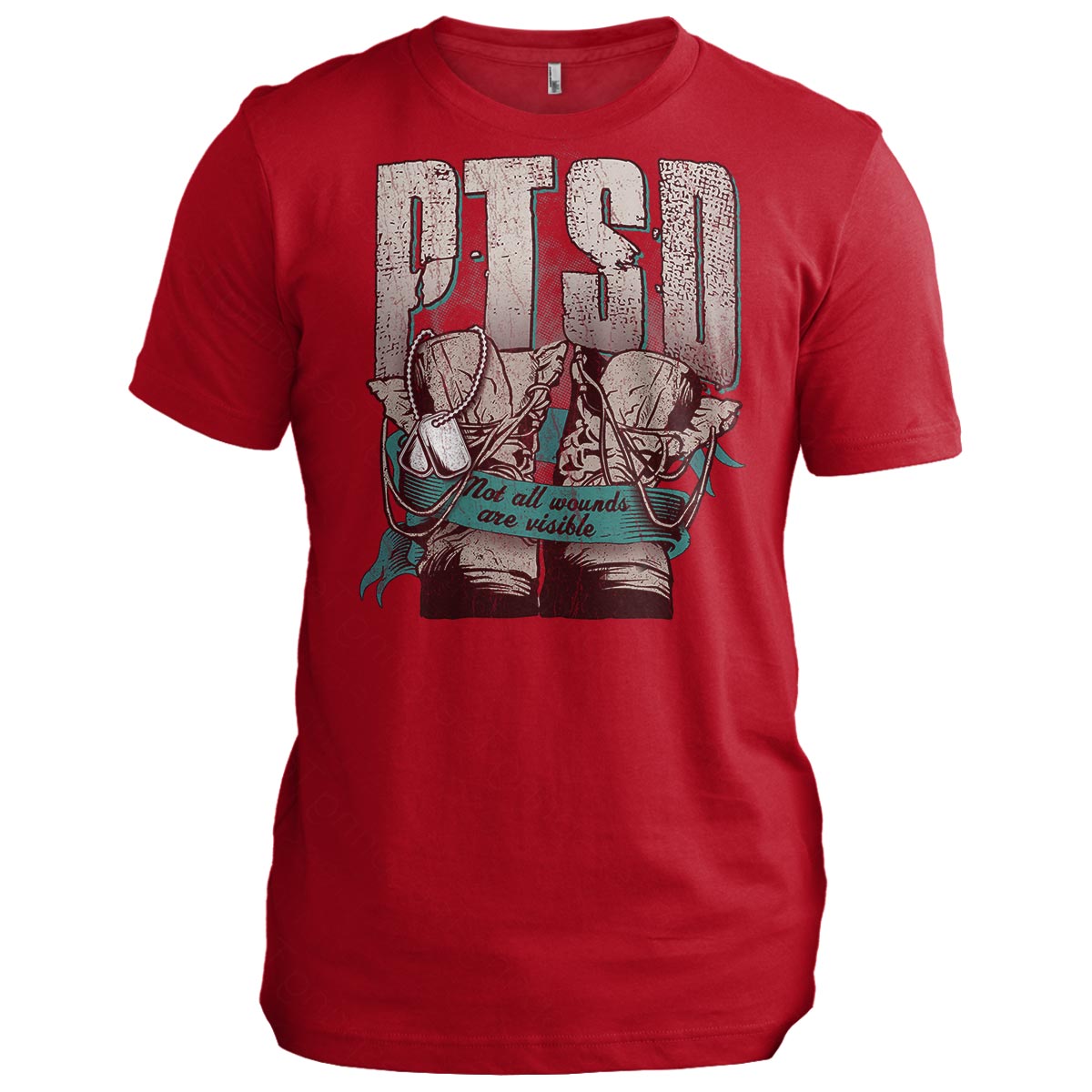 PTSD Not All Wounds Are Visible Unisex Shirts