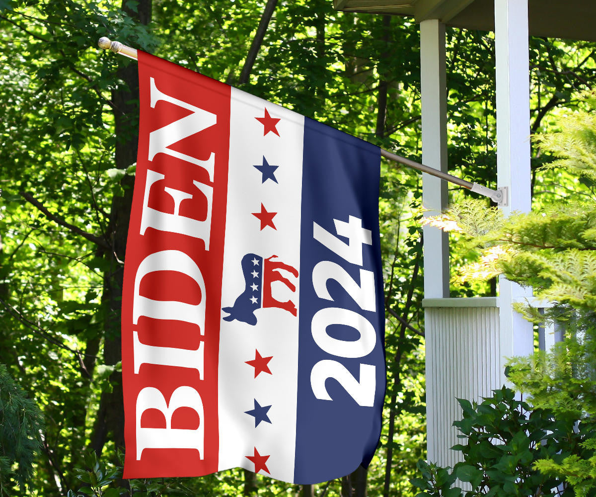 Biden 2024 Flag Support Biden Democrats Flag For Political Campaign