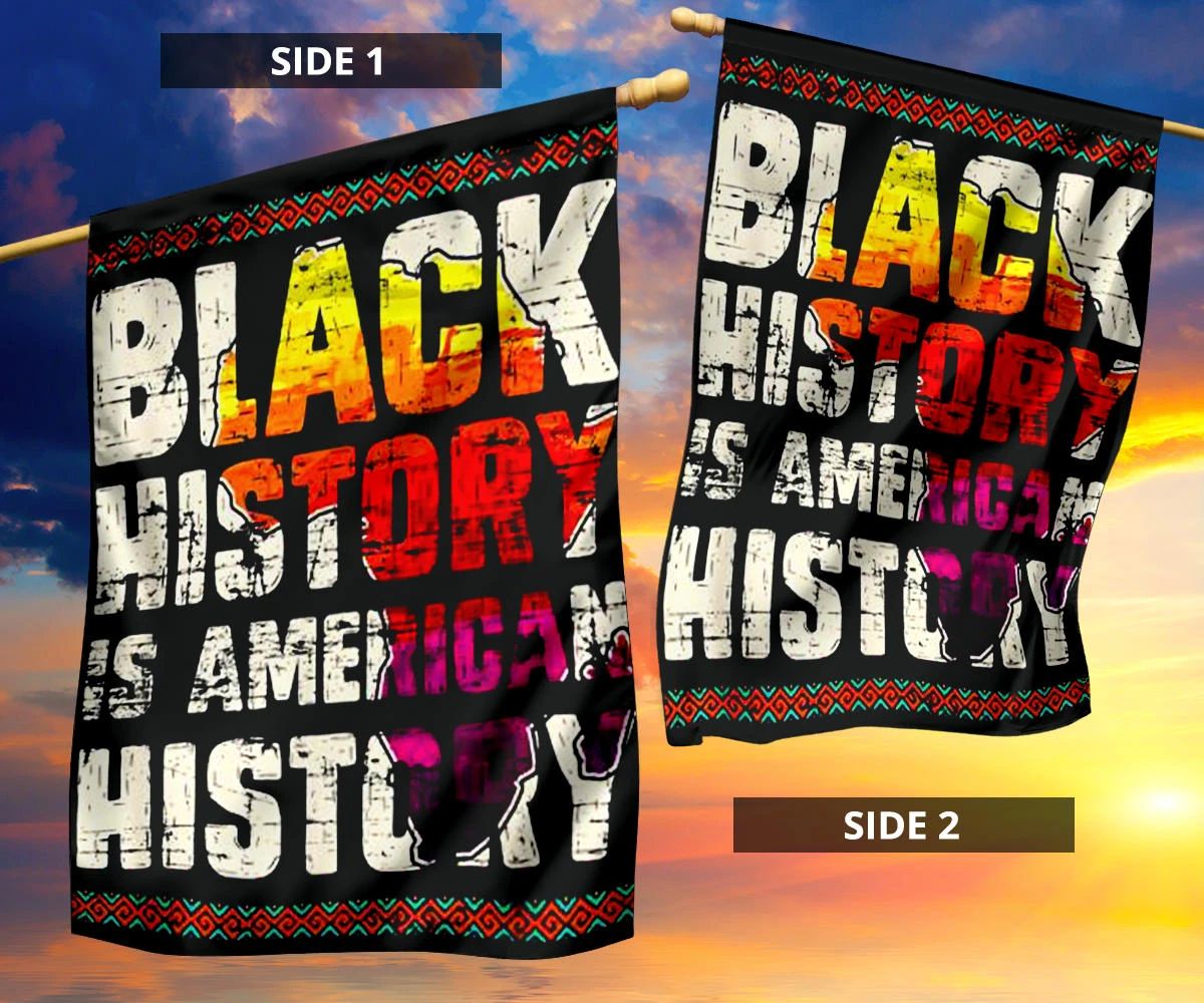 Black History Month Flag Black History Is American History Month 2024 Pride Juneteenth Flag