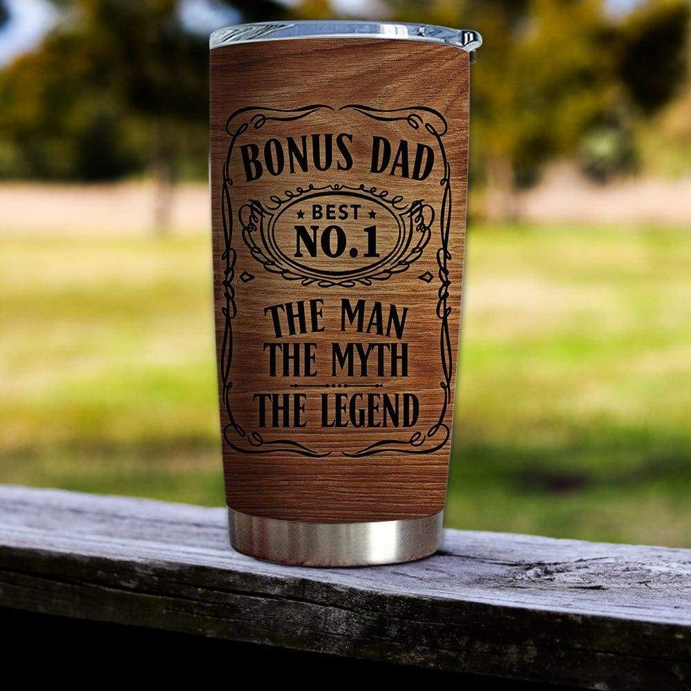 Bonus Dad Tumbler Best No.1 The Man The Myth The Legend