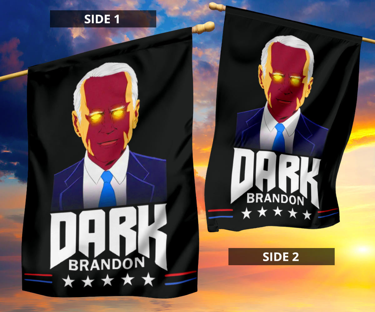 Biden Dark Brandon Flag Pro- Biden 2024 Reelection Campaign Merch Outdoor Hanging