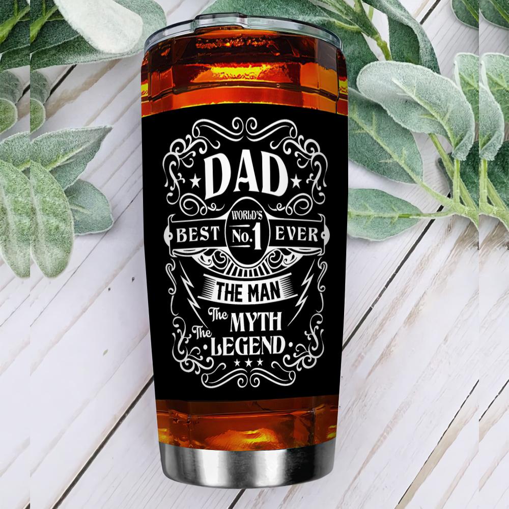 Personalized Dad Tumbler The Man The Myth The Legend