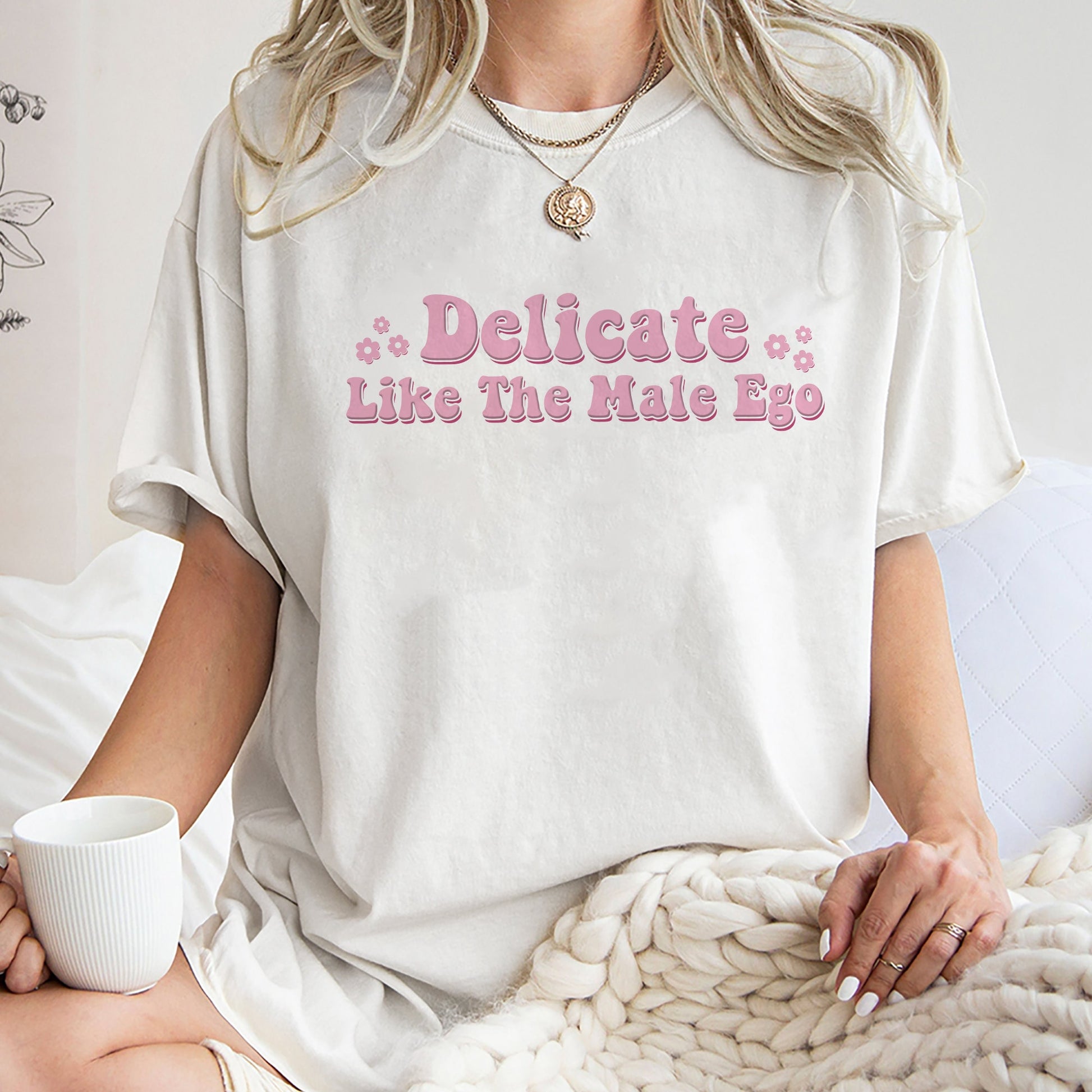 Delicate Like The Male Ego Shirt, Trending Unisex Tee Shirt, Feminist Design Shirt Gift For Her, Feminist Shirt Gift, Abortion Rights Shirt