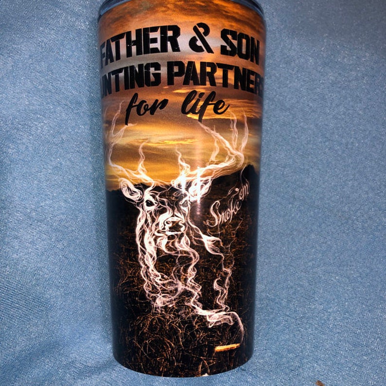 Father Son Hunting Tumbler So Much Of Me Is Made From You