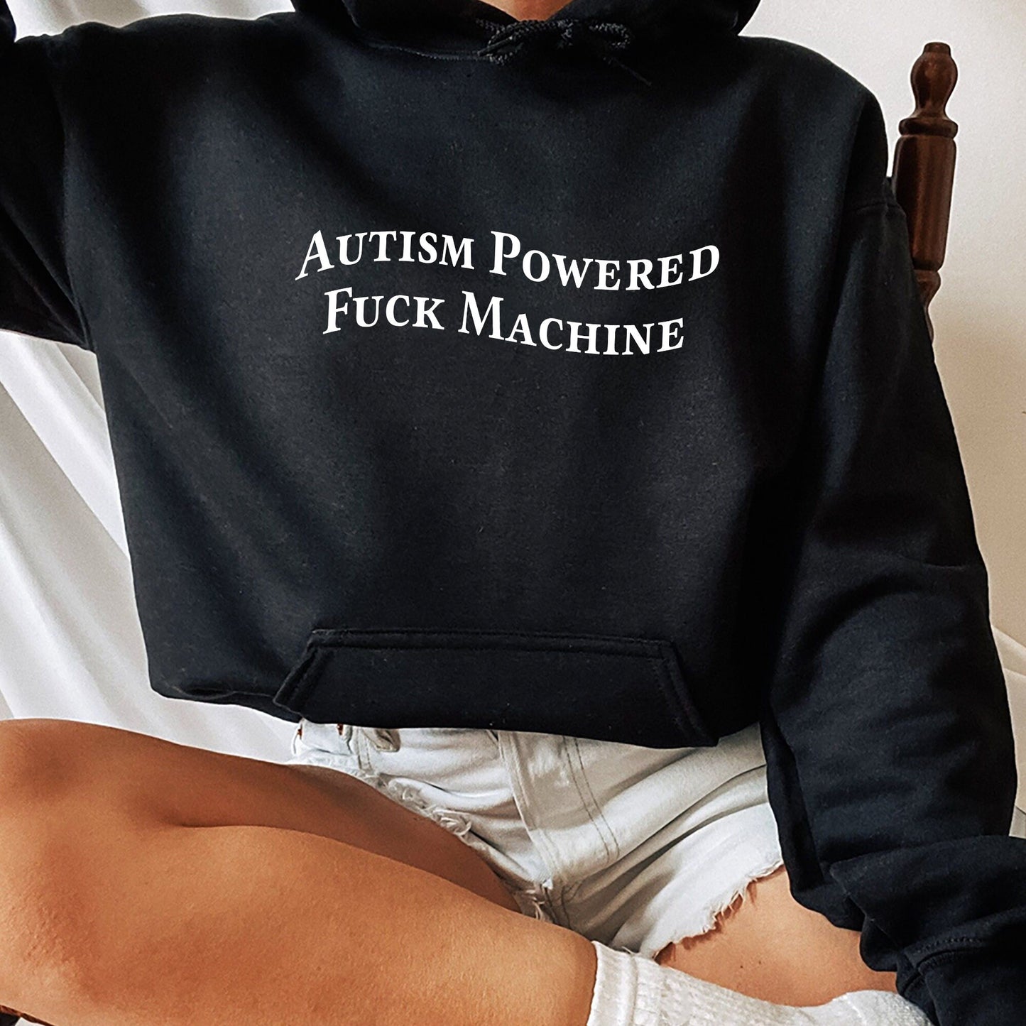 Autism Powered Fuck Machine Shirt, Trending Unisex Tee Shirt, Autism Awareness Sweatshirt Hoodie, Autistic Meme Hoodie