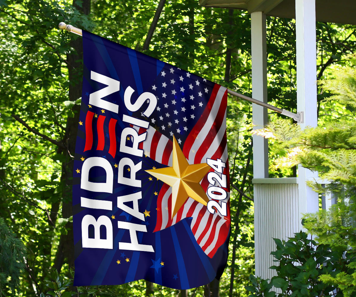 Biden Harris 2024 Flag For Sale Support Biden Harris Campaign Merch