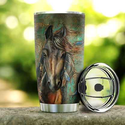 Personalized Horse Tumbler Gift For Her