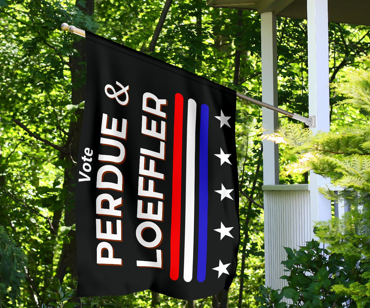 Vote For Perdue And Loeffler Flag Political Election Sign Flag For Sale