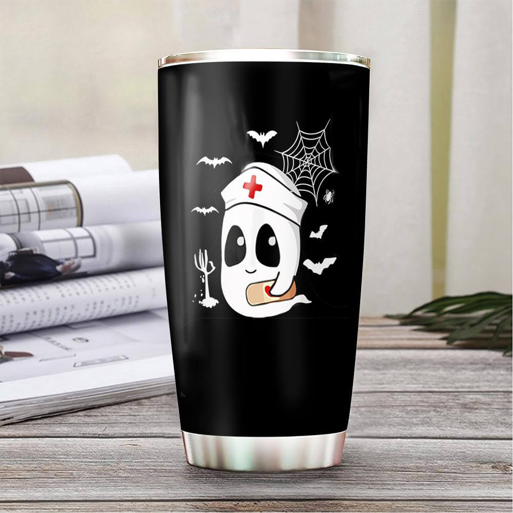 Nurse Tumbler Boo Boo Crew Halloween Gift