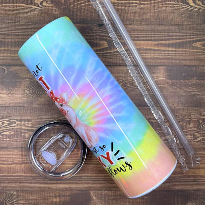 Pig Skinny Tumbler Im Not Fat Gift For Her