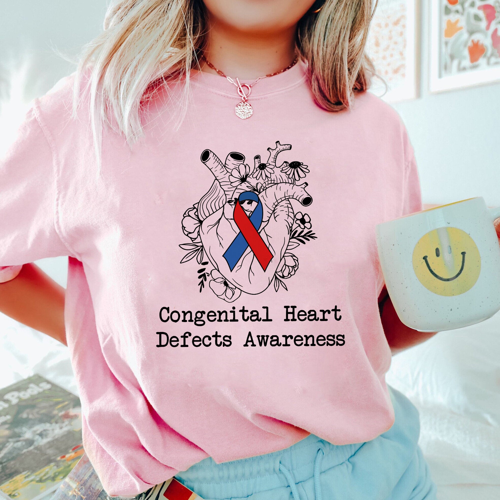 Congenital Heart Defects Awareness Shirt, CHD Awareness Hoodie, CHD Warrior Tee, Heart Disease Awareness Sweatshirt, Trending Unisex Tee