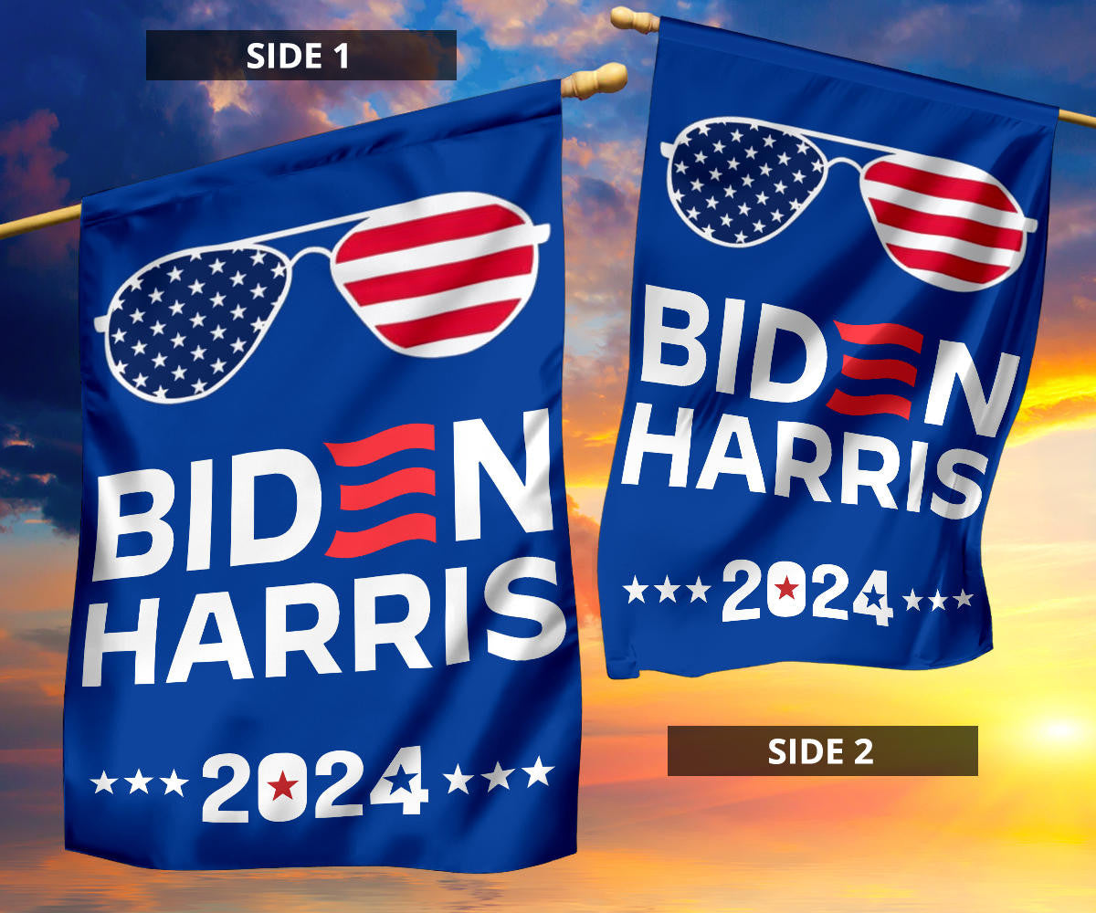 Biden Harris 2024 Flag Support For Biden President 2024 Merch