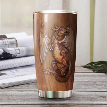 Personalized Dragon Tumbler