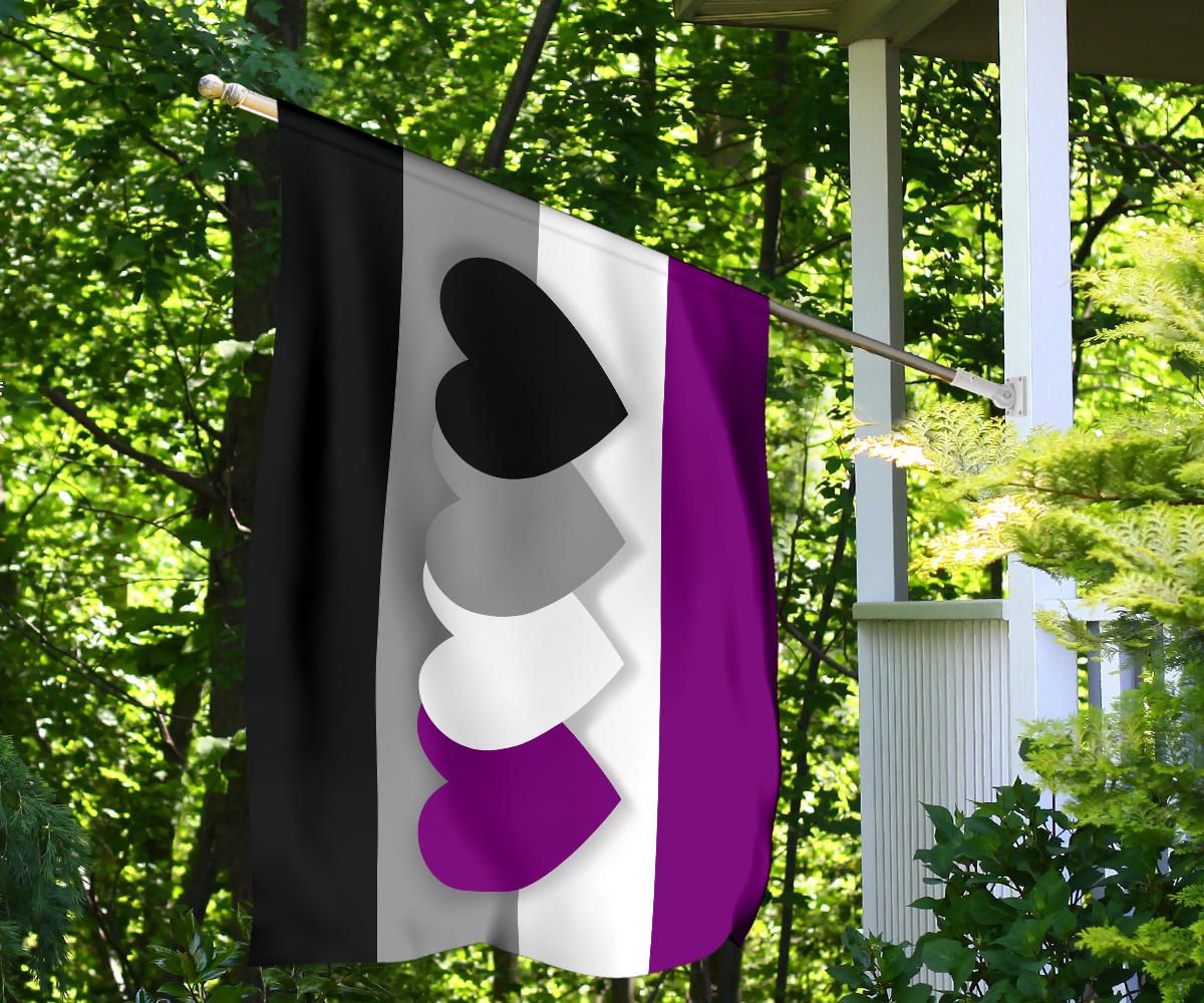 Asexual Flag International Asexuality Day LGBT Merch Ace Flag Asexual Pride Flag