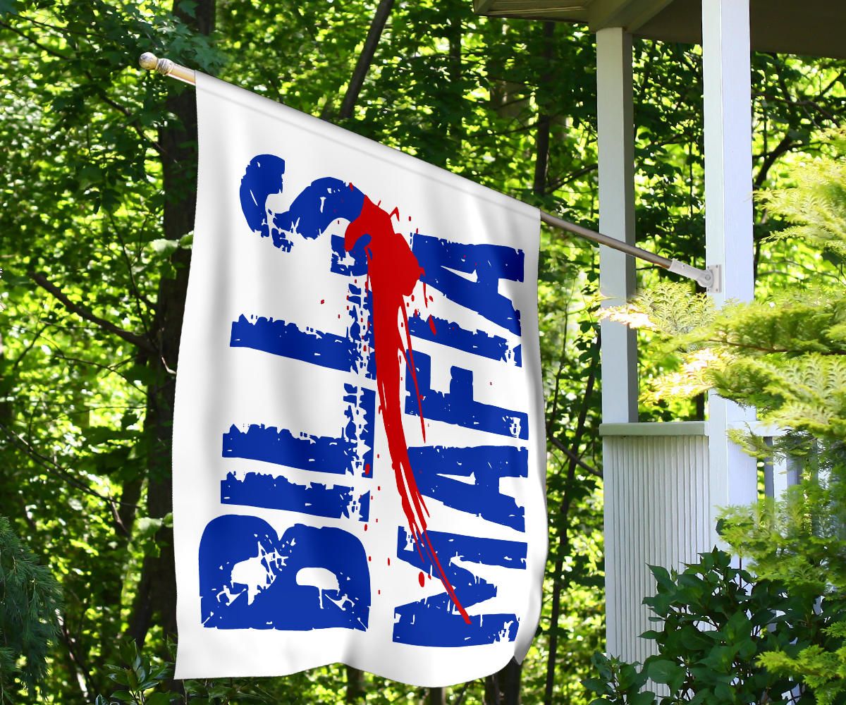 Bills Mafia Flag Buffalo Bills Football Team Support Banner Indoor Outdoor Decor