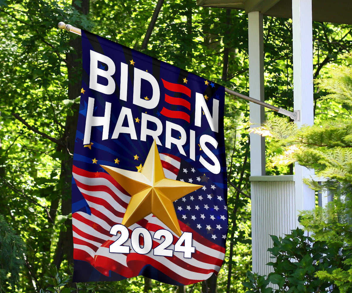 Biden Harris 2024 Flag Support Biden Harris Presidential Election Merch For Sale