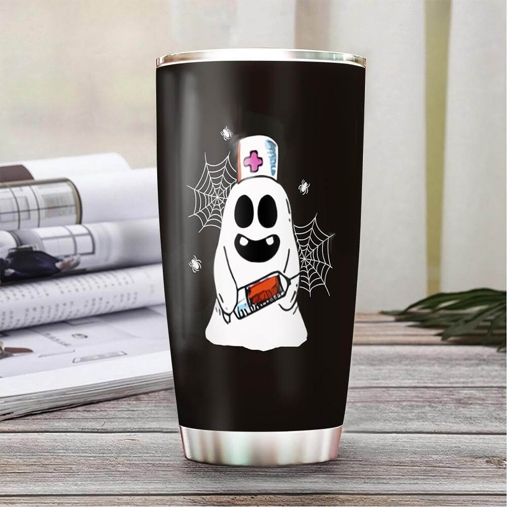 Nurse Halloween Tumbler Boo Boo Crew