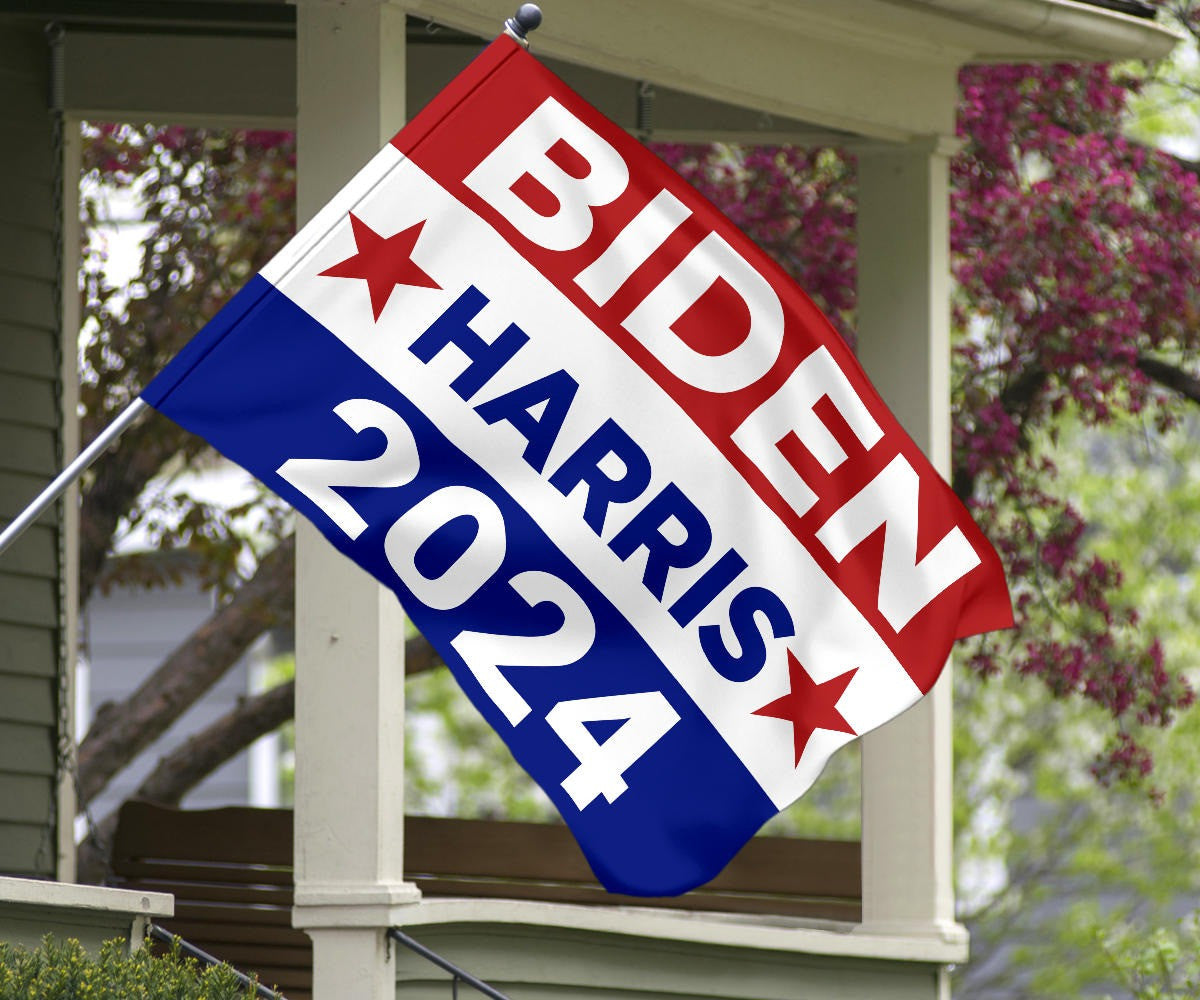 Biden Harris 2024 Flag Vote For Joe Biden 2024 Presidential Election Merchandise