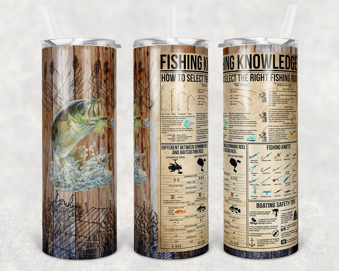 Fishing Skinny Tumbler Fishing Knowledge