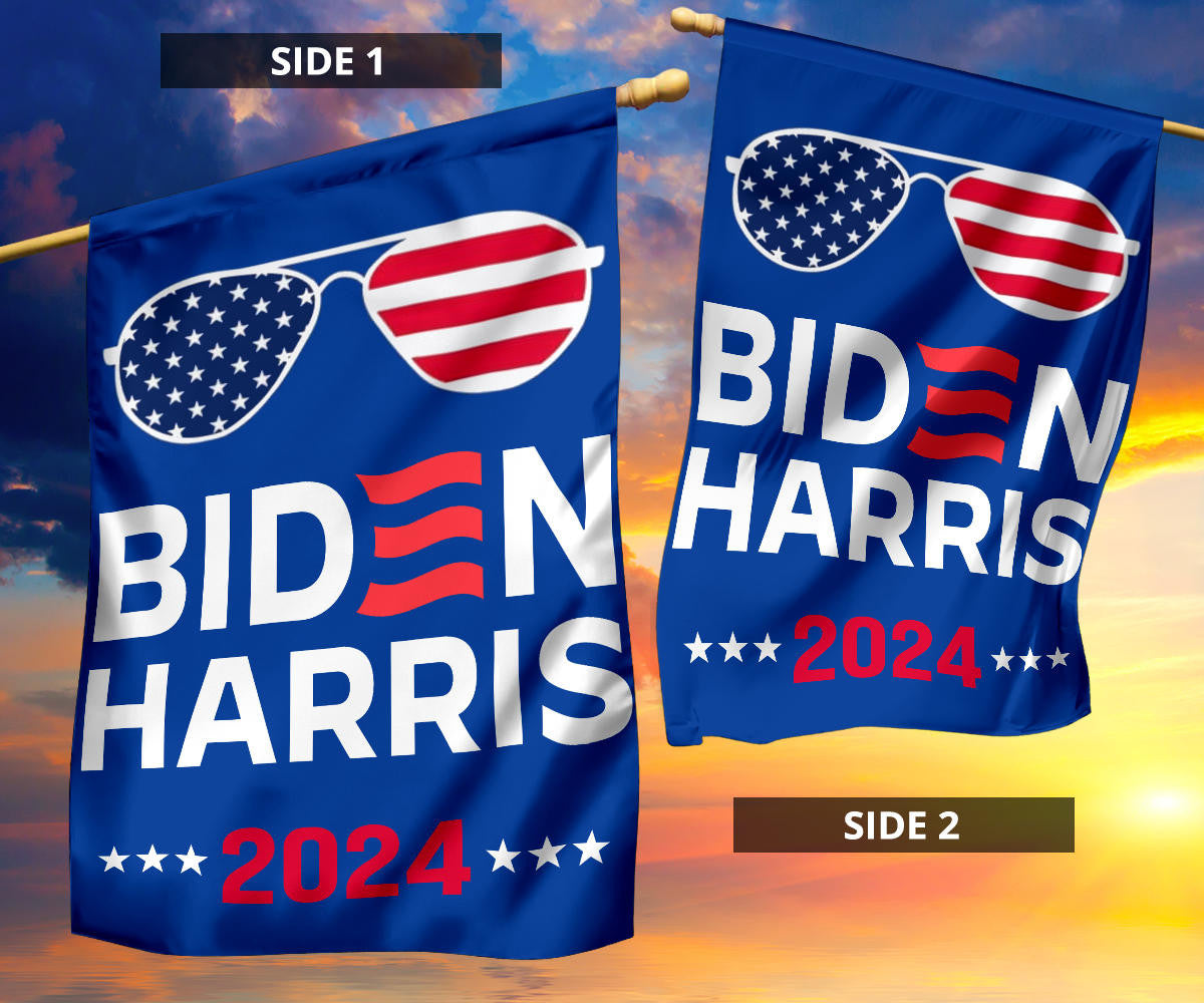 Biden Harris 2024 Flag Joe Biden Campaign Flag For Supporter